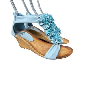 Patrizia by Spring Step Isabella Sky Sandal Women size 37 US 7